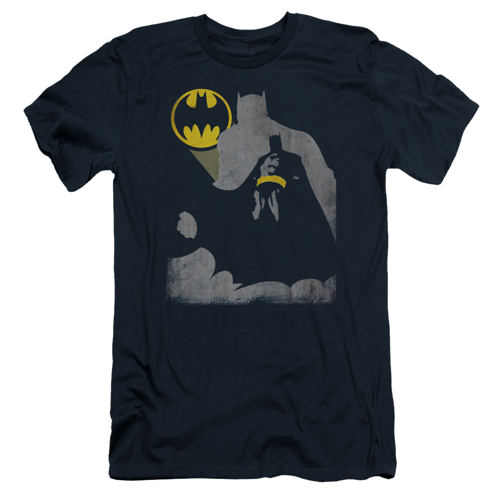 Batman Bat Knockout - Men's Slim Fit T-Shirt Men's Slim Fit T-Shirt Batman   