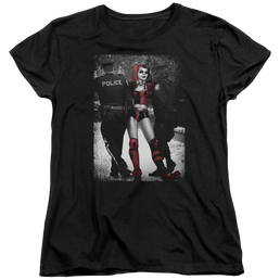 Batman Arrest - Women's T-Shirt Women's T-Shirt Harley Quinn   
