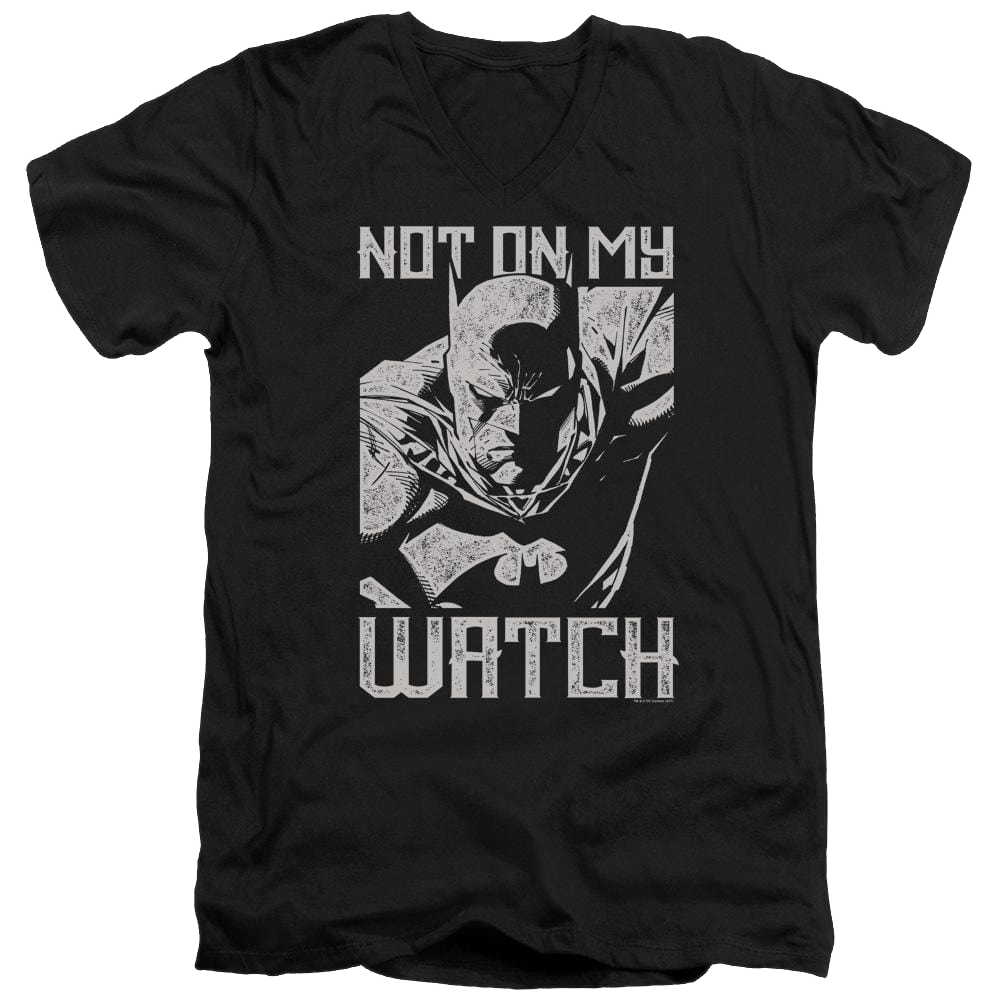 Batman Watch - Men's V-Neck T-Shirt Men's V-Neck T-Shirt Batman   