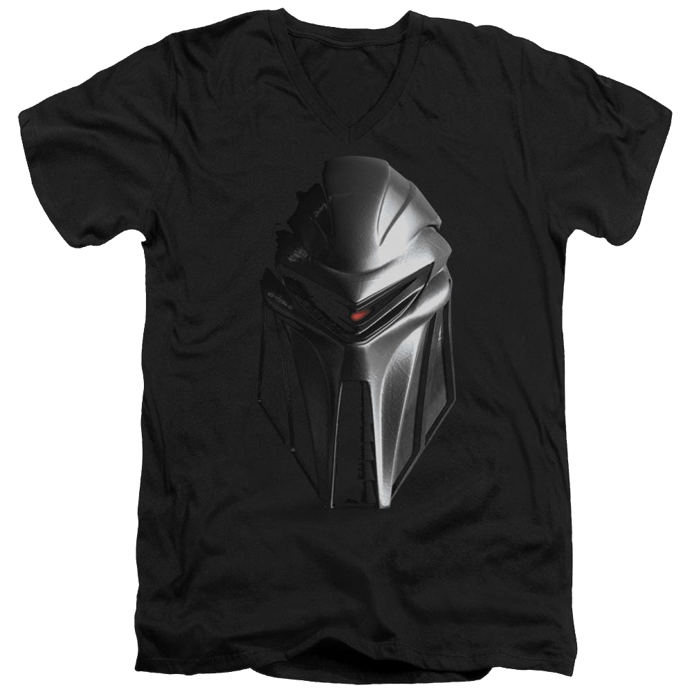 Battlestar Galactica Cylon Head - Men's V-Neck T-Shirt Men's V-Neck T-Shirt Battlestar Galactica   