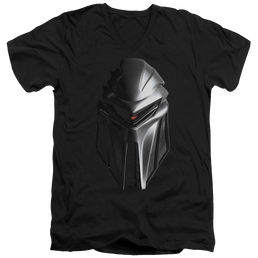Battlestar Galactica Cylon Head - Men's V-Neck T-Shirt Men's V-Neck T-Shirt Battlestar Galactica   