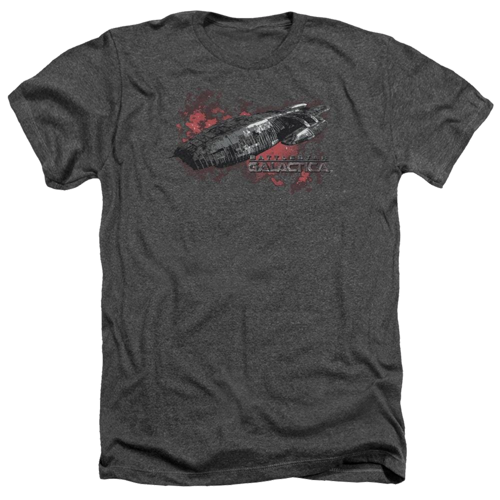 Battlestar Galactica Galactica - Men's Heather T-Shirt Men's Heather T-Shirt Battlestar Galactica   