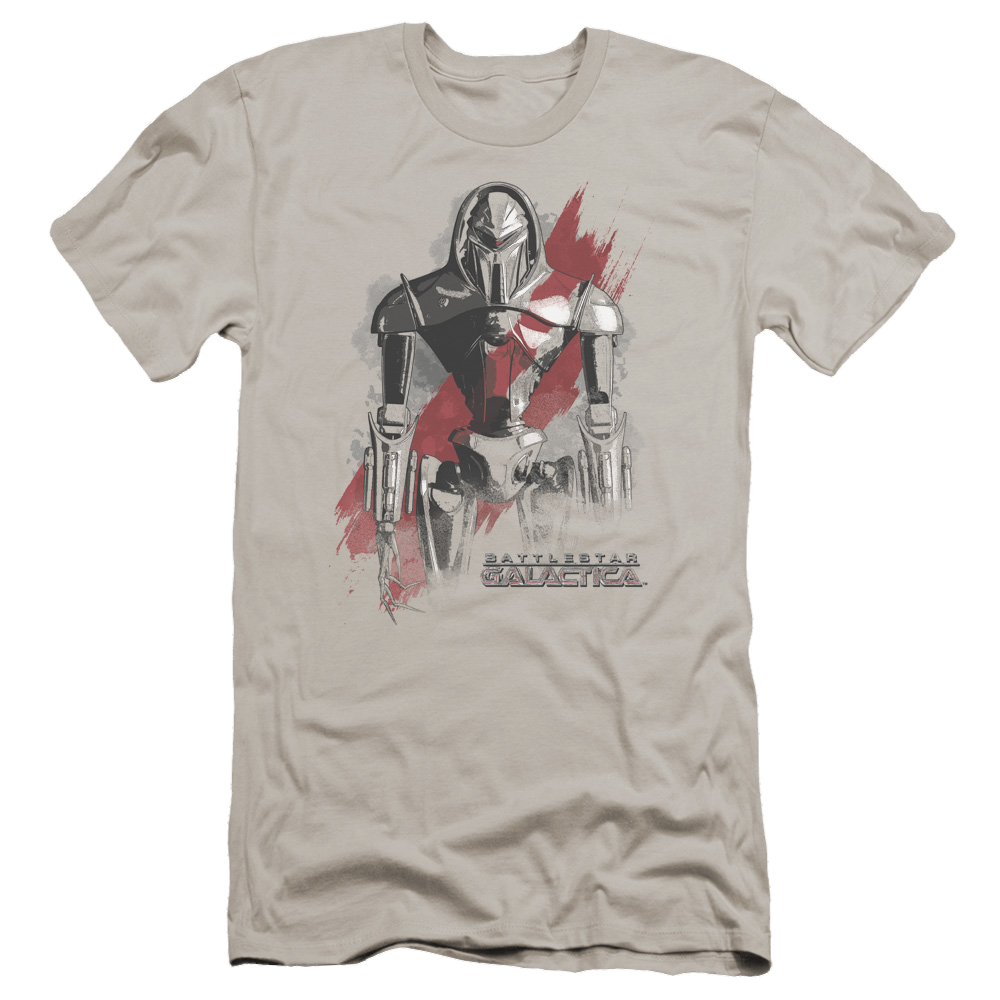 Battlestar Galactica Rebel Cenurion - Men's Premium Slim Fit T-Shirt Men's Premium Slim Fit T-Shirt Battlestar Galactica   