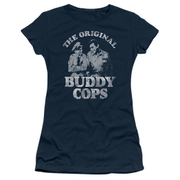 Andy Griffith Buddy Cops - Juniors T-Shirt Juniors T-Shirt Andy Griffith Show   