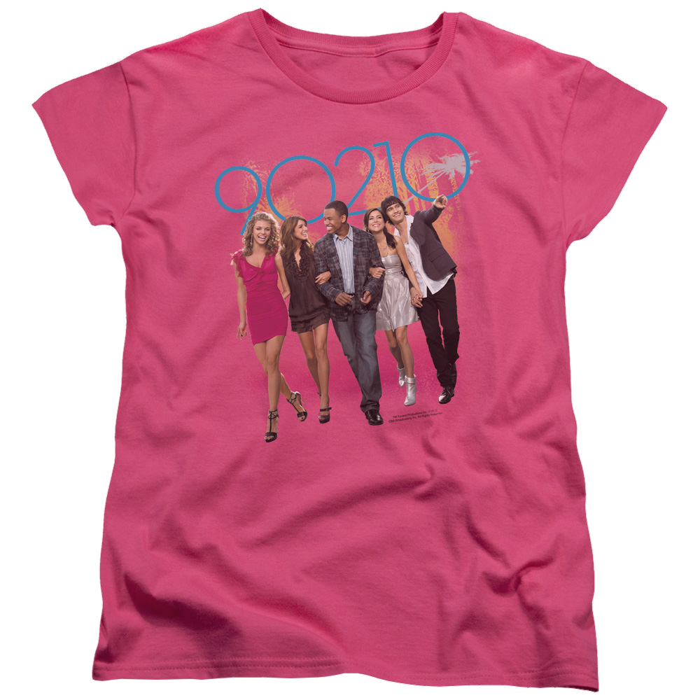 Beverly Hills 90210 Walk Down The Street - Women's T-Shirt Women's T-Shirt Beverly Hills 90210   