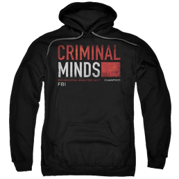 Criminal Minds Title Card - Pullover Hoodie Pullover Hoodie Criminal Minds   