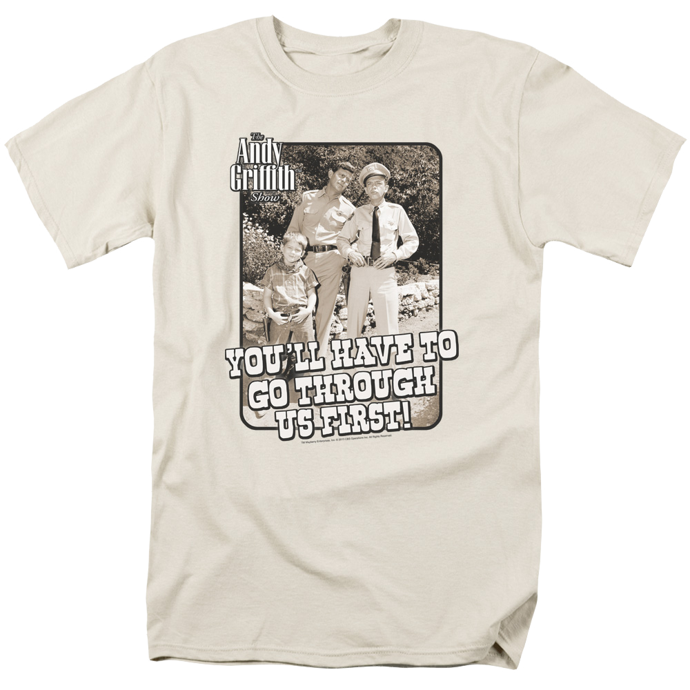 Andy Griffith Through Us - Men's Regular Fit T-Shirt Men's Regular Fit T-Shirt Andy Griffith Show   