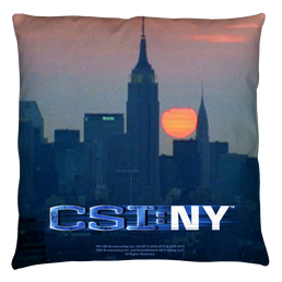 Csi New York City Logo - Throw Pillows Throw Pillows CSI   