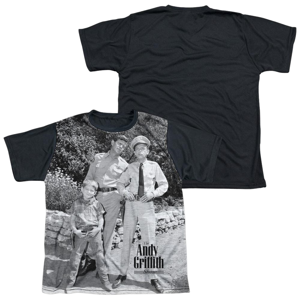 Andy Griffith Lawmen - Youth Black Back T-Shirt (Ages 8-12) Youth Black Back T-Shirt (Ages 8-12) Andy Griffith Show   