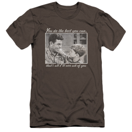 Andy Griffith Wise Words - Men's Premium Slim Fit T-Shirt Men's Premium Slim Fit T-Shirt Andy Griffith Show   