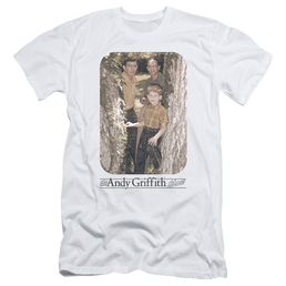 Andy Griffith Tree Photo - Men's Slim Fit T-Shirt Men's Slim Fit T-Shirt Andy Griffith Show   