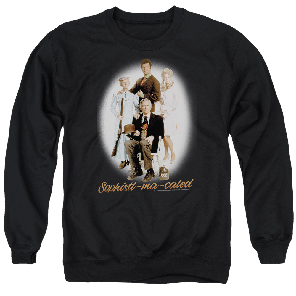 Beverly Hillbillies Sophistimacated - Men's Crewneck Sweatshirt Men's Crewneck Sweatshirt Beverly Hillbillies   
