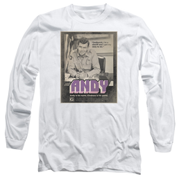 Andy Griffith Show Andy - Men's Long Sleeve T-Shirt Men's Long Sleeve T-Shirt Andy Griffith Show   