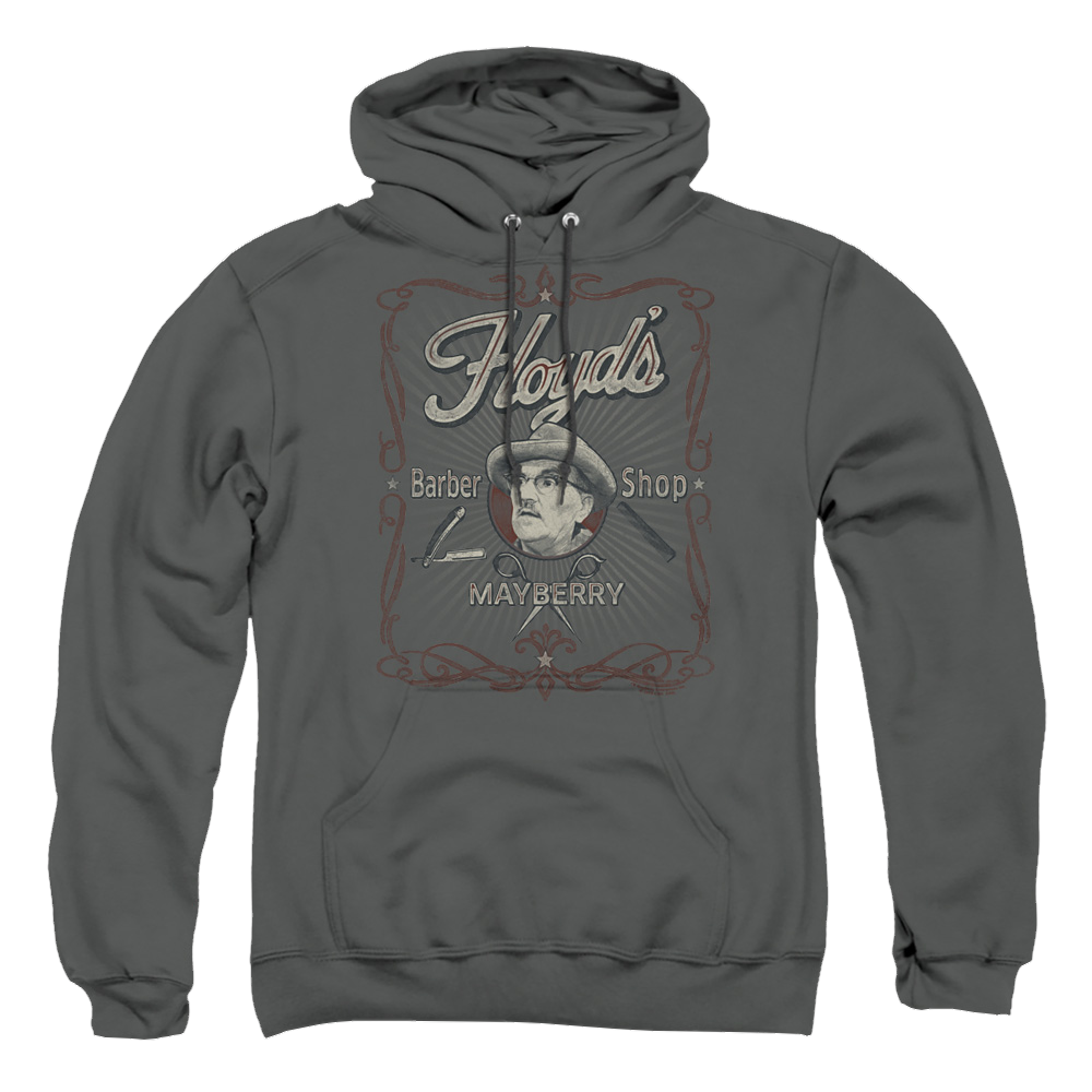 Andy Griffith Mayberry Floyds - Pullover Hoodie Pullover Hoodie Andy Griffith Show   