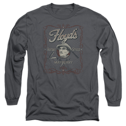 Andy Griffith Mayberry Floyds - Men's Long Sleeve T-Shirt Men's Long Sleeve T-Shirt Andy Griffith Show   