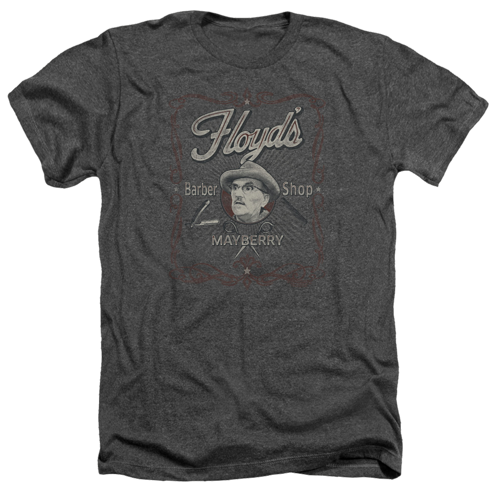 Andy Griffith Mayberry Floyds - Men's Heather T-Shirt Men's Heather T-Shirt Andy Griffith Show   