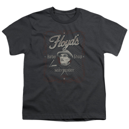 Andy Griffith Mayberry Floyds - Youth T-Shirt (Ages 8-12) Youth T-Shirt (Ages 8-12) Andy Griffith Show   