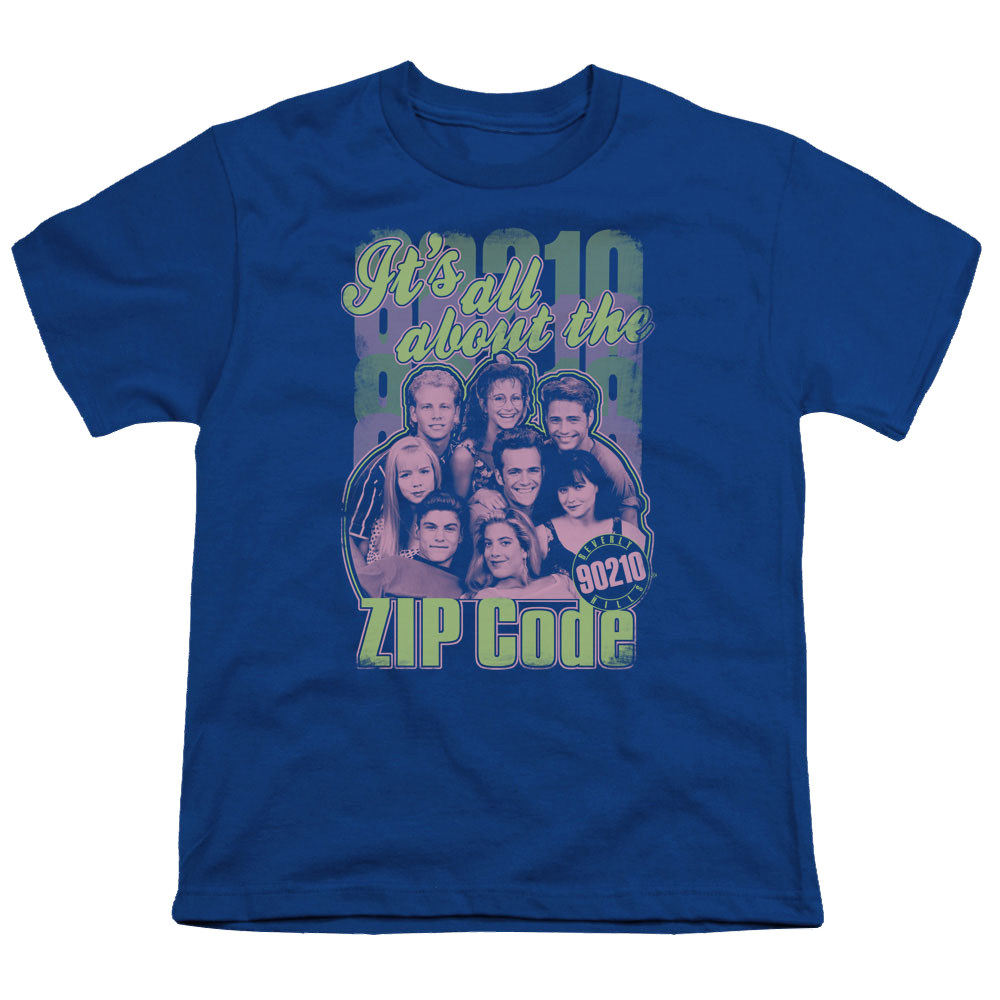 Beverly Hills 90210 Zip Code - Youth T-Shirt (Ages 8-12) Youth T-Shirt (Ages 8-12) Beverly Hills 90210   