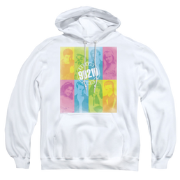 Beverly Hills 90210 Color Block Of Friends - Pullover Hoodie Pullover Hoodie Beverly Hills 90210   