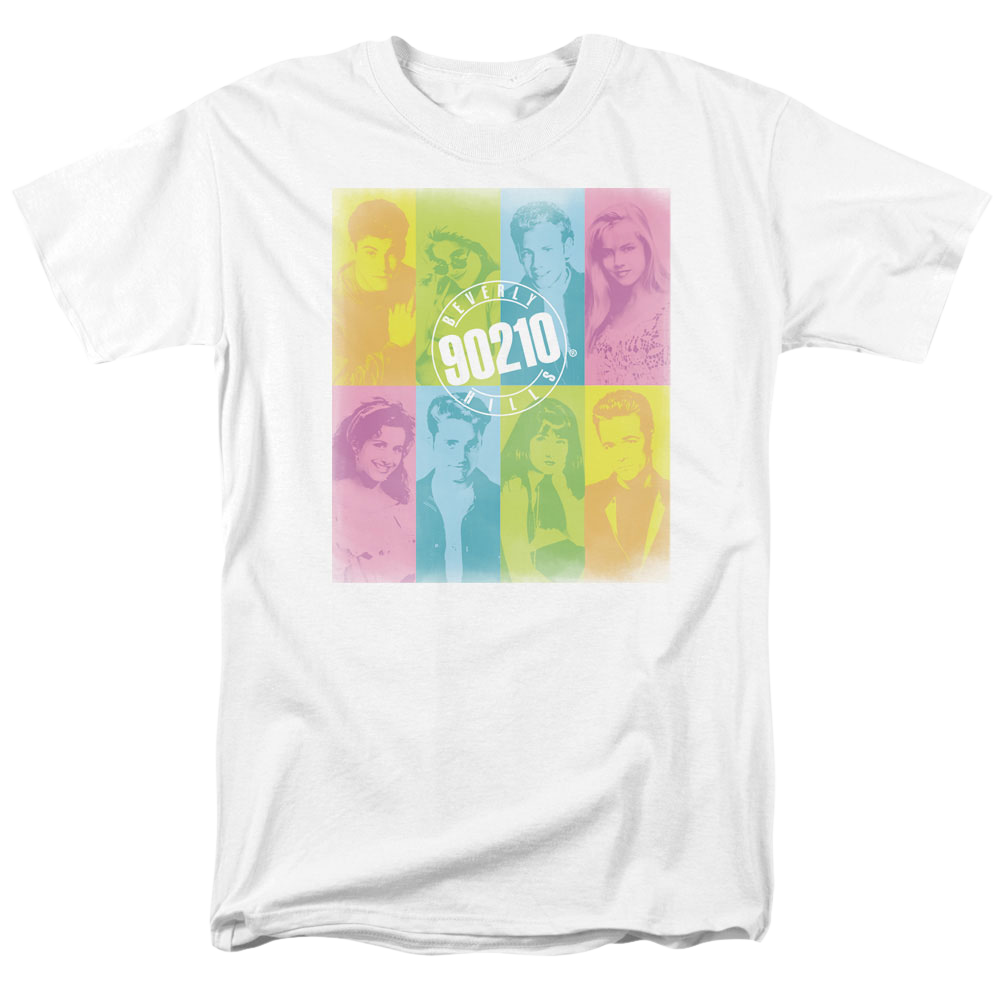 Beverly Hills 90210 Color Block Of Friends - Men's Regular Fit T-Shirt Men's Regular Fit T-Shirt Beverly Hills 90210   