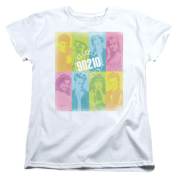 Beverly Hills 90210 Color Block Of Friends - Women's T-Shirt Women's T-Shirt Beverly Hills 90210   