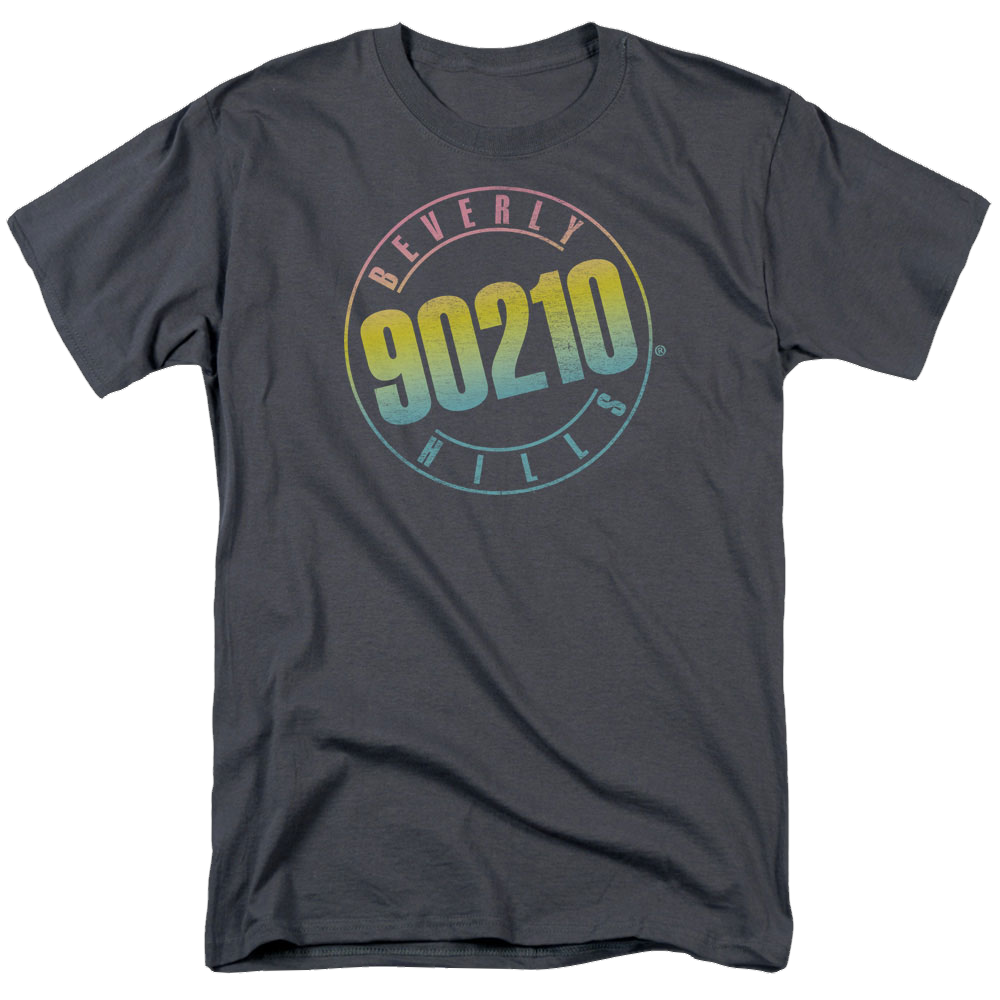 Beverly Hills 90210 Color Blend Logo - Men's Regular Fit T-Shirt Men's Regular Fit T-Shirt Beverly Hills 90210   