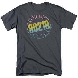 Beverly Hills 90210 Color Blend Logo - Men's Regular Fit T-Shirt Men's Regular Fit T-Shirt Beverly Hills 90210   