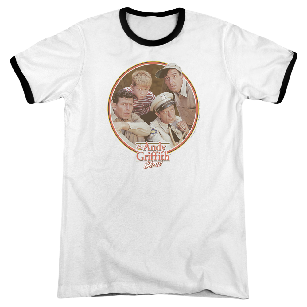Andy Griffith Boys Club - Men's Ringer T-Shirt Men's Ringer T-Shirt Andy Griffith Show   