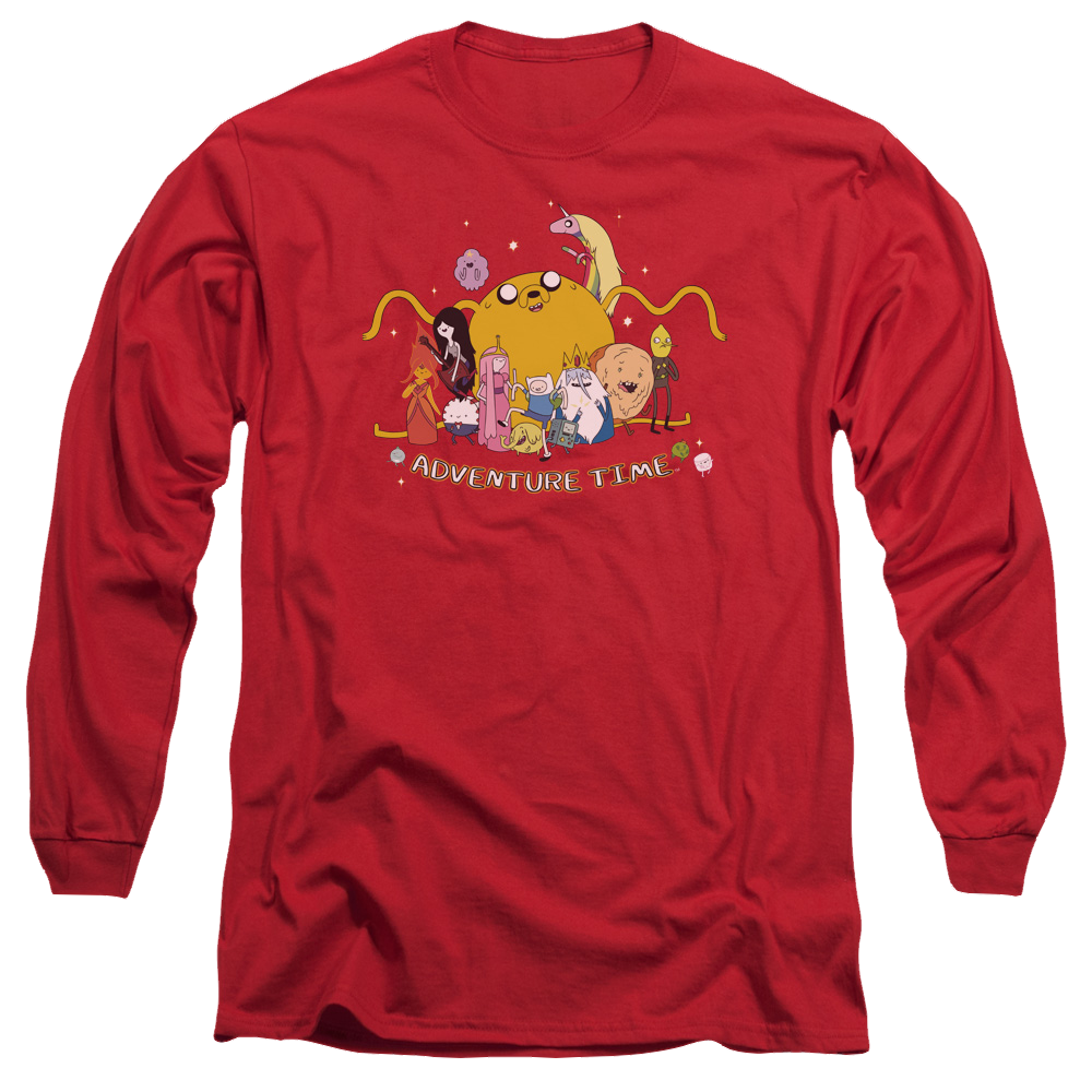 Adventure Time Outstretched - Men's Long Sleeve T-Shirt Men's Long Sleeve T-Shirt Adventure Time   
