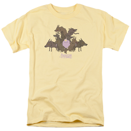 Adventure Time Lsp & Wolves - Men's Regular Fit T-Shirt Men's Regular Fit T-Shirt Adventure Time   