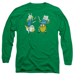 Adventure Time Meet Up - Men's Long Sleeve T-Shirt Men's Long Sleeve T-Shirt Adventure Time   