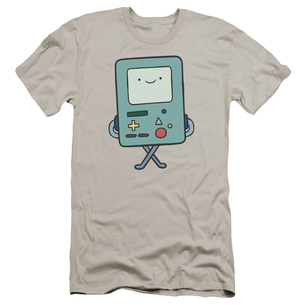 Adventure Time Bmo - Men's Premium Slim Fit T-Shirt Men's Premium Slim Fit T-Shirt Adventure Time   