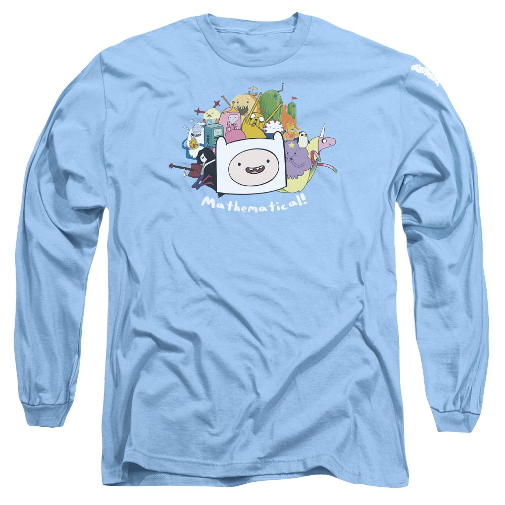 Adventure Time Mathematical - Men's Long Sleeve T-Shirt Men's Long Sleeve T-Shirt Adventure Time   