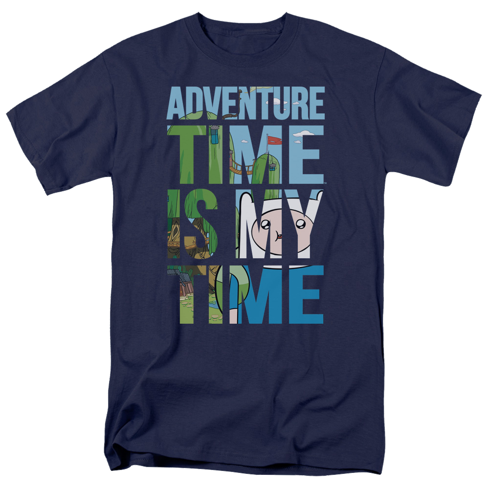 Adventure Time My Time - Men's Regular Fit T-Shirt Men's Regular Fit T-Shirt Adventure Time   