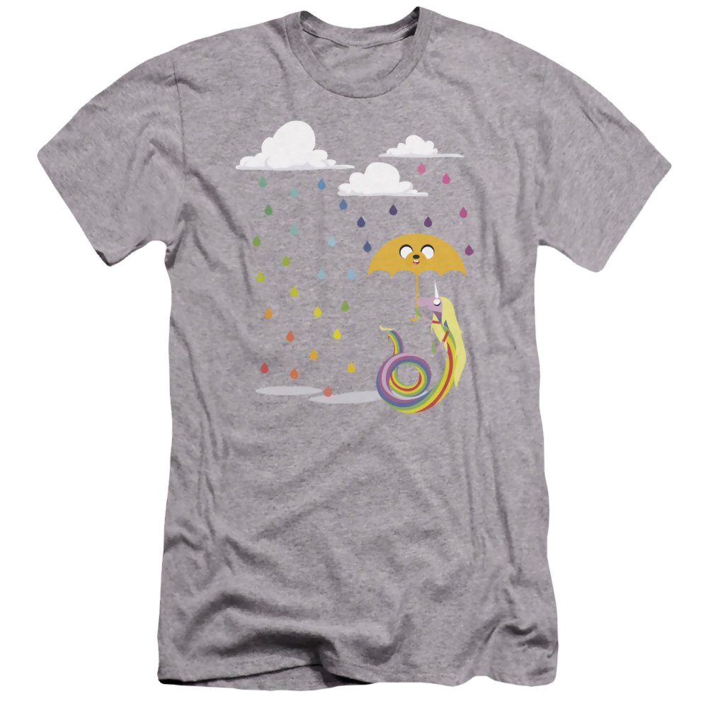 Adventure Time Lady In The Rain - Men's Premium Slim Fit T-Shirt Men's Premium Slim Fit T-Shirt Adventure Time   