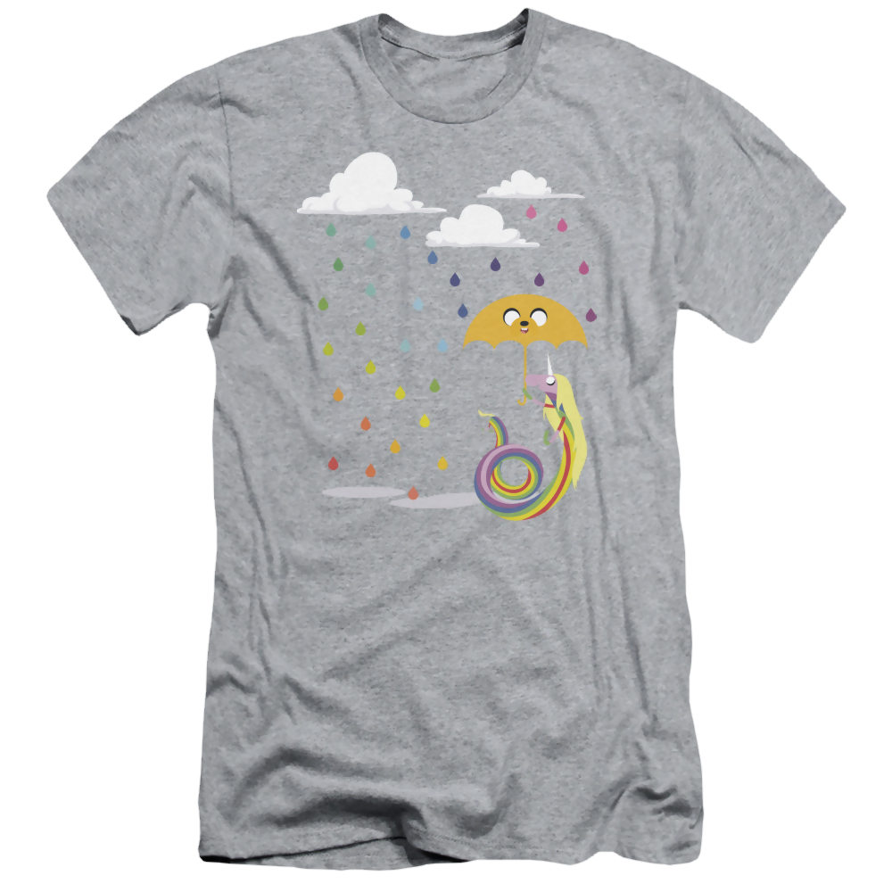 Adventure Time Lady In The Rain - Men's Slim Fit T-Shirt Men's Slim Fit T-Shirt Adventure Time   