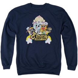 The Amazing World Of Gumball Elmore Junior High Men's Crewneck Sweatshirt Men's Crewneck Sweatshirt The Amazing World Of Gumball   
