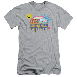 The Amazing World Of Gumball Sunshine Men's Slim Fit T-Shirt Men's Slim Fit T-Shirt The Amazing World Of Gumball   