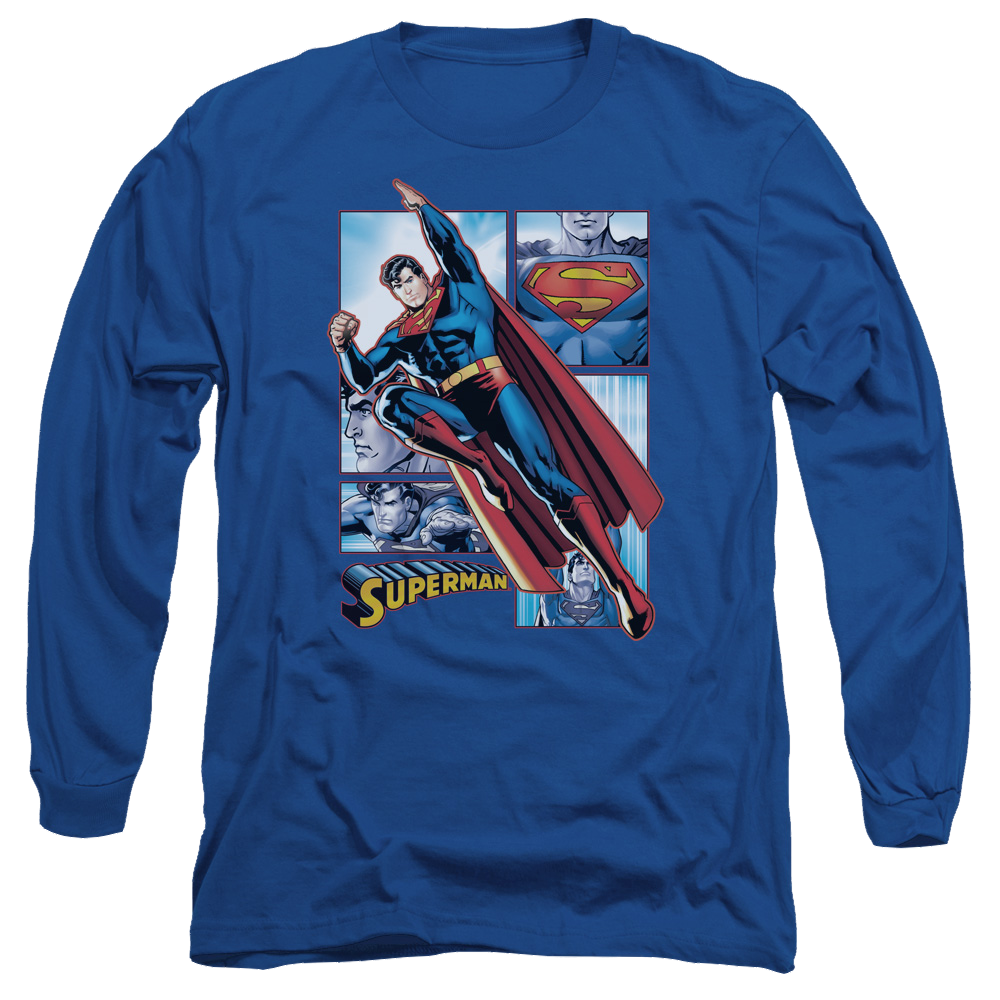 T-shirt Enfant - FABULOUS - Superman - Bleu - 50% coton T-shirt Enfant - FABULOUS - Superman - Bleu - 50% coton