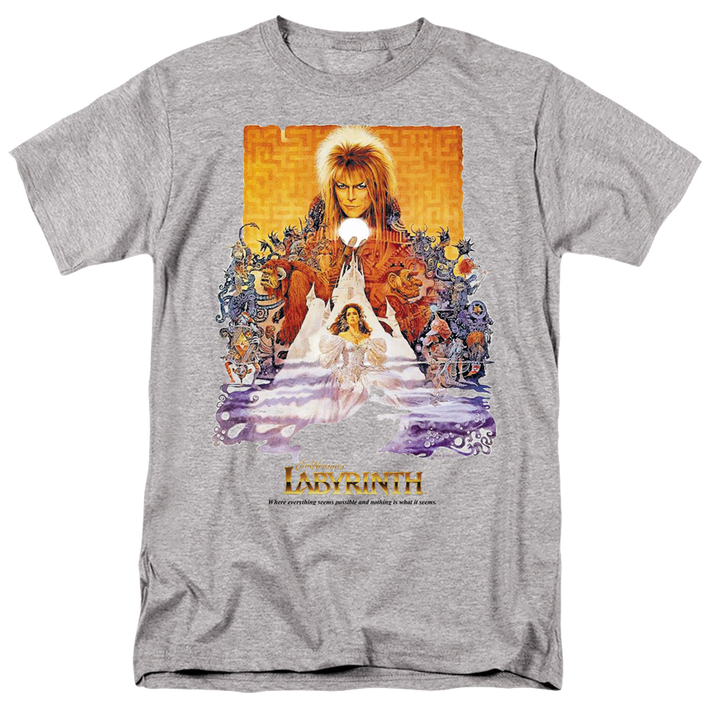 Labyrinth Movie Poster Men's Regular Fit TShirt Sons of Gotham