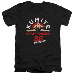 Bloodsport Championship 88 - Men's V-Neck T-Shirt Men's V-Neck T-Shirt Bloodsport   