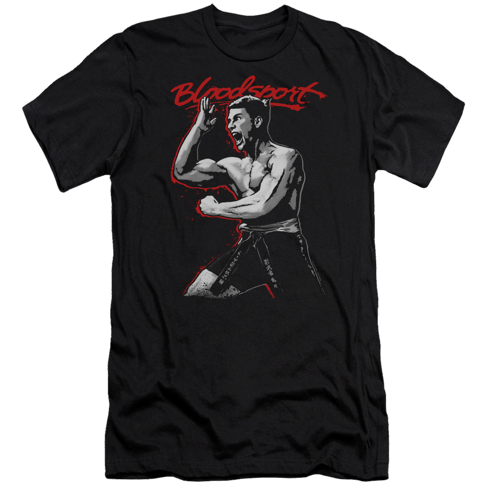 Bloodsport Loud Mouth - Men's Premium Slim Fit T-Shirt Men's Premium Slim Fit T-Shirt Bloodsport   