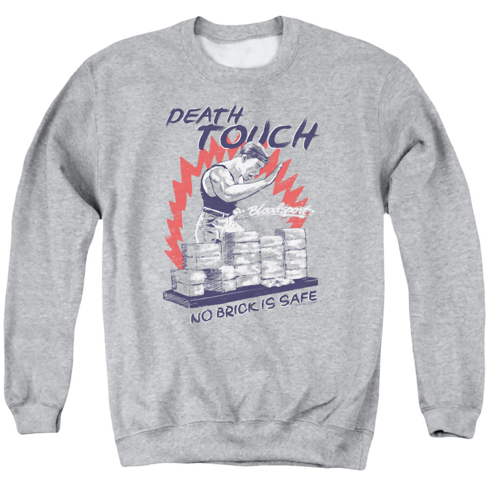 Bloodsport Death Touch - Men's Crewneck Sweatshirt Men's Crewneck Sweatshirt Bloodsport   