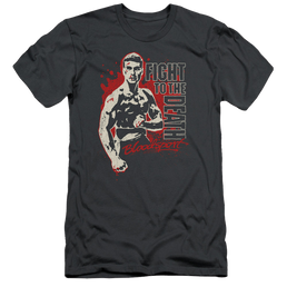 Bloodsport To The Death - Men's Slim Fit T-Shirt Men's Slim Fit T-Shirt Bloodsport   