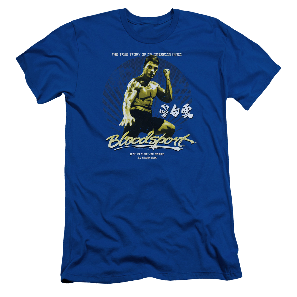 Bloodsport American Ninja - Men's Slim Fit T-Shirt Men's Slim Fit T-Shirt Bloodsport   