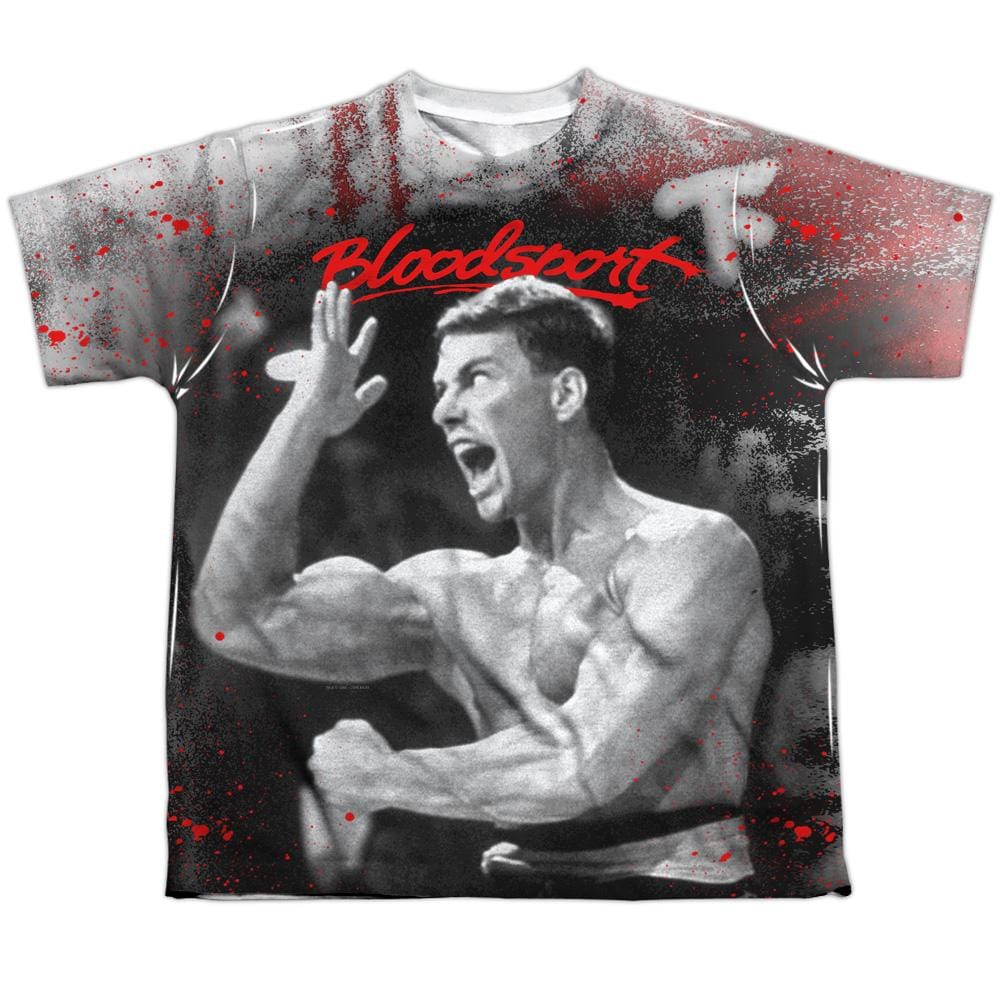 Bloodsport Intense Youth All Over Print 100% Poly T-Shirt Youth All-Over Print T-Shirt (Ages 8-12) Bloodsport Youth All Over Print 100% Poly T-Shirt (Ages 8-12) S Multi