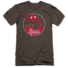 Amityville Horror Red House - Men's Premium Slim Fit T-Shirt Men's Premium Slim Fit T-Shirt Amityville Horror   