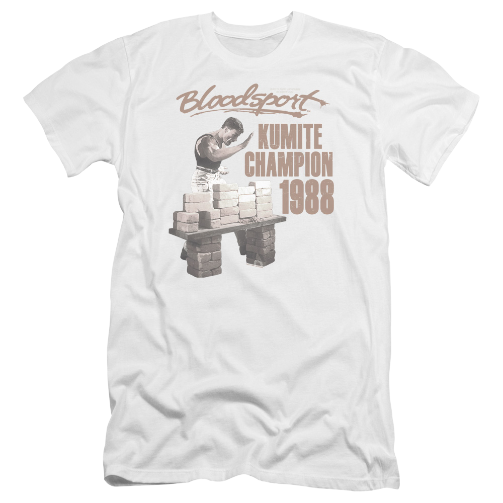 Bloodsport Dux Smash - Men's Premium Slim Fit T-Shirt Men's Premium Slim Fit T-Shirt Bloodsport   