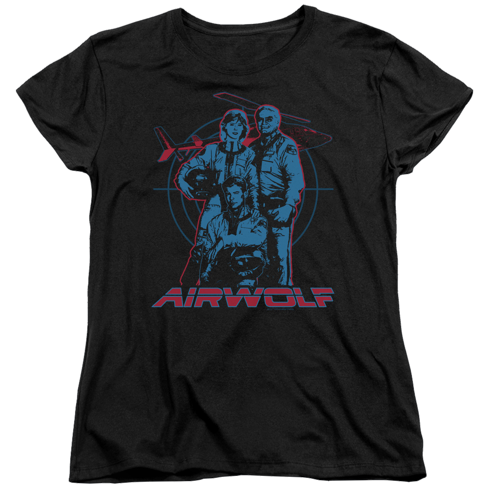 Airwolf Graphic - Women's T-Shirt Women's T-Shirt Airwolf   