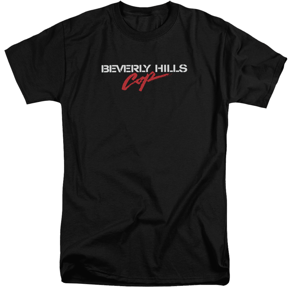 Beverly Hills Cop Logo - Men's Tall Fit T-Shirt Men's Tall Fit T-Shirt Beverly Hills Cop   